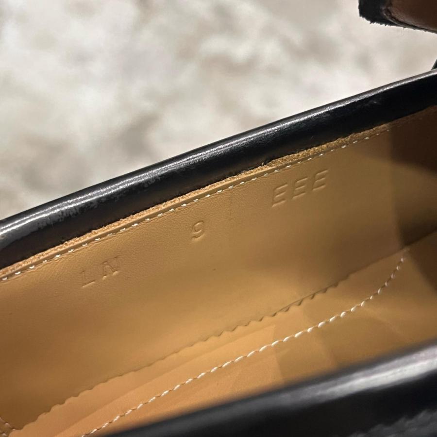 Salvatore Ferragamo ガンチーニローファー 革靴 ローファー サルヴァトーレフェラガモ ブラック 9 27cm （9401M ...