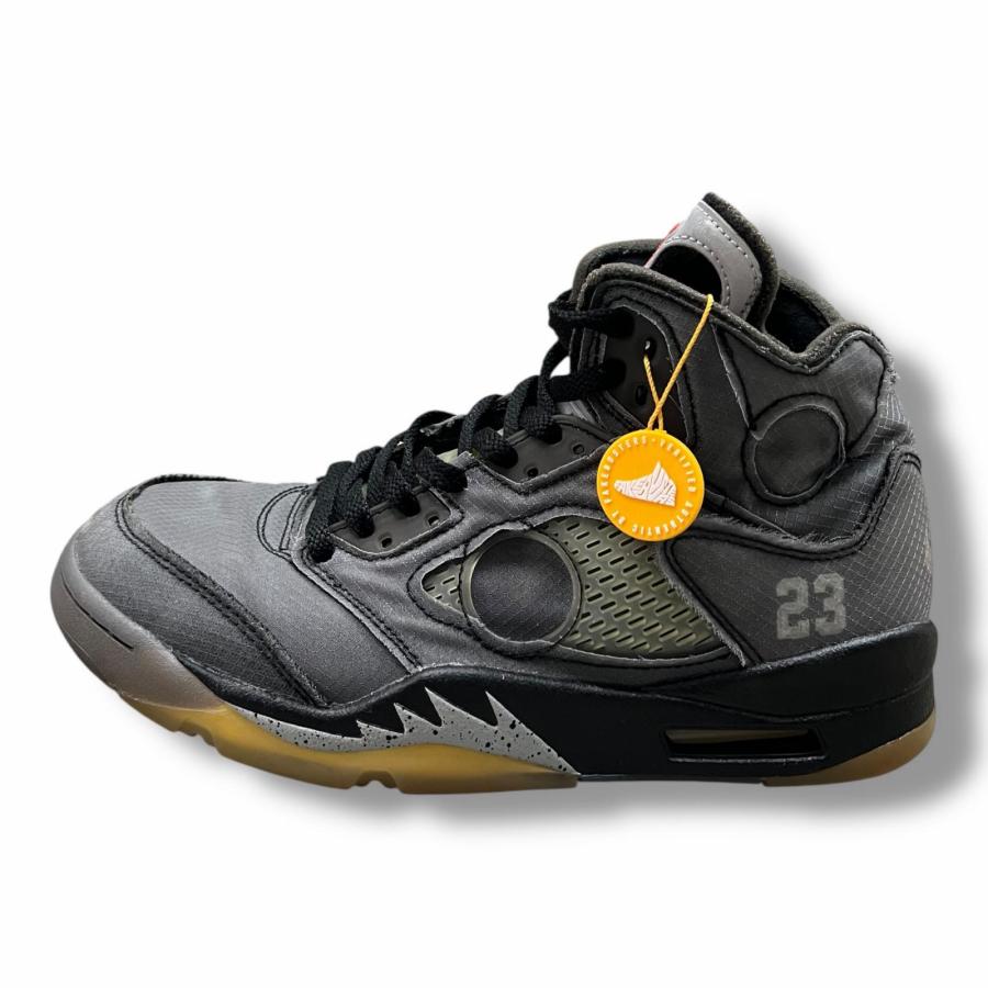 NIKE（ナイキ） × OFF-WHITE オフホワイト Air Jordan 5 BlackMuslin