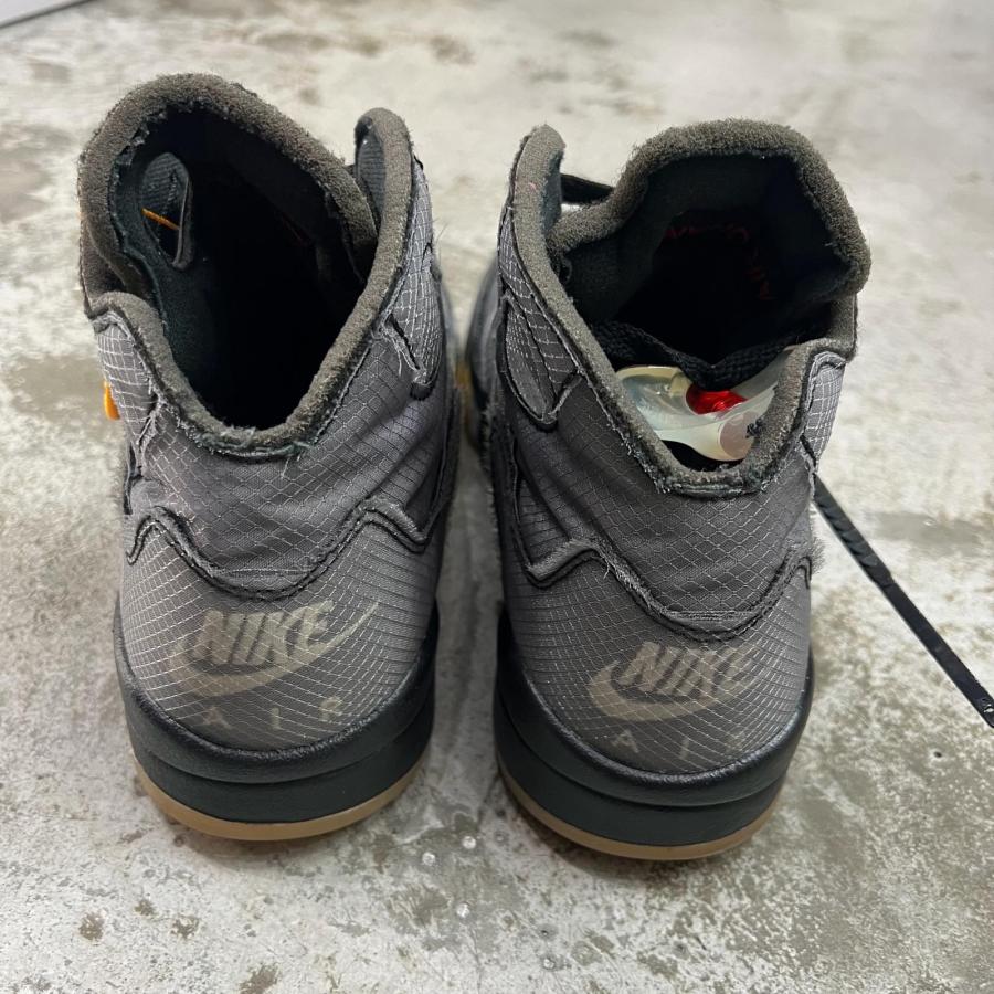 NIKE（ナイキ） × OFF-WHITE オフホワイト Air Jordan 5 BlackMuslin