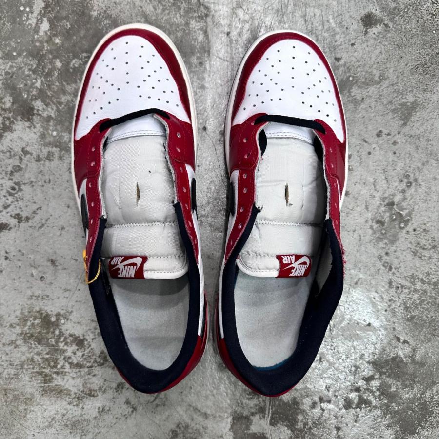 NIKE ナイキ AIR JORDAN 1 RETRO LOW CHICAGO  2016年製 シカゴ ジョーダン1 スニーカー 705329-600 28cm 94328Aの画像