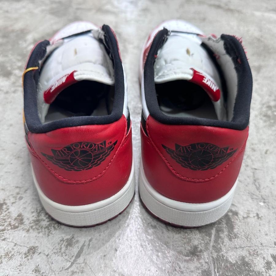 NIKE ナイキ AIR JORDAN 1 RETRO LOW CHICAGO  2016年製 シカゴ ジョーダン1 スニーカー 705329-600 28cm 94328Aの画像
