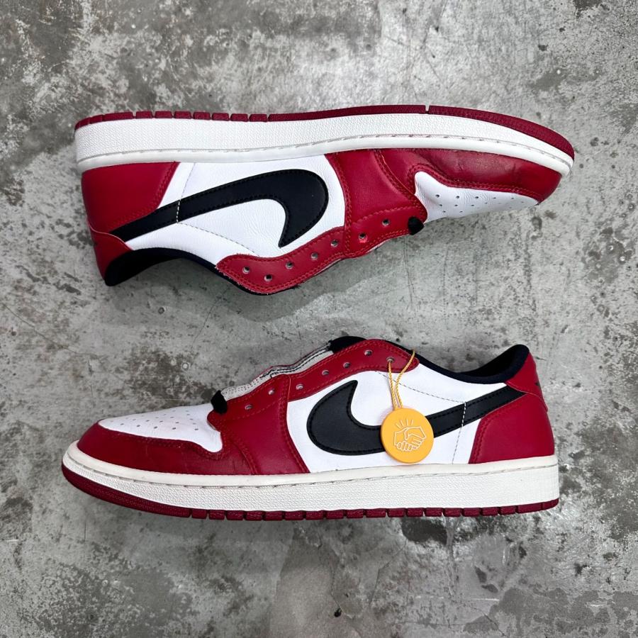 NIKE ナイキ AIR JORDAN 1 RETRO LOW CHICAGO  2016年製 シカゴ ジョーダン1 スニーカー 705329-600 28cm 94328Aの画像