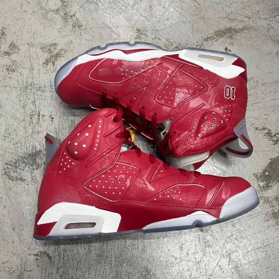 NIKE ナイキ Air Jordan 6 RETRO SLAM DUNK  ジョーダン6 スラムダンク 717302-600 28.5cm 94329Aの画像