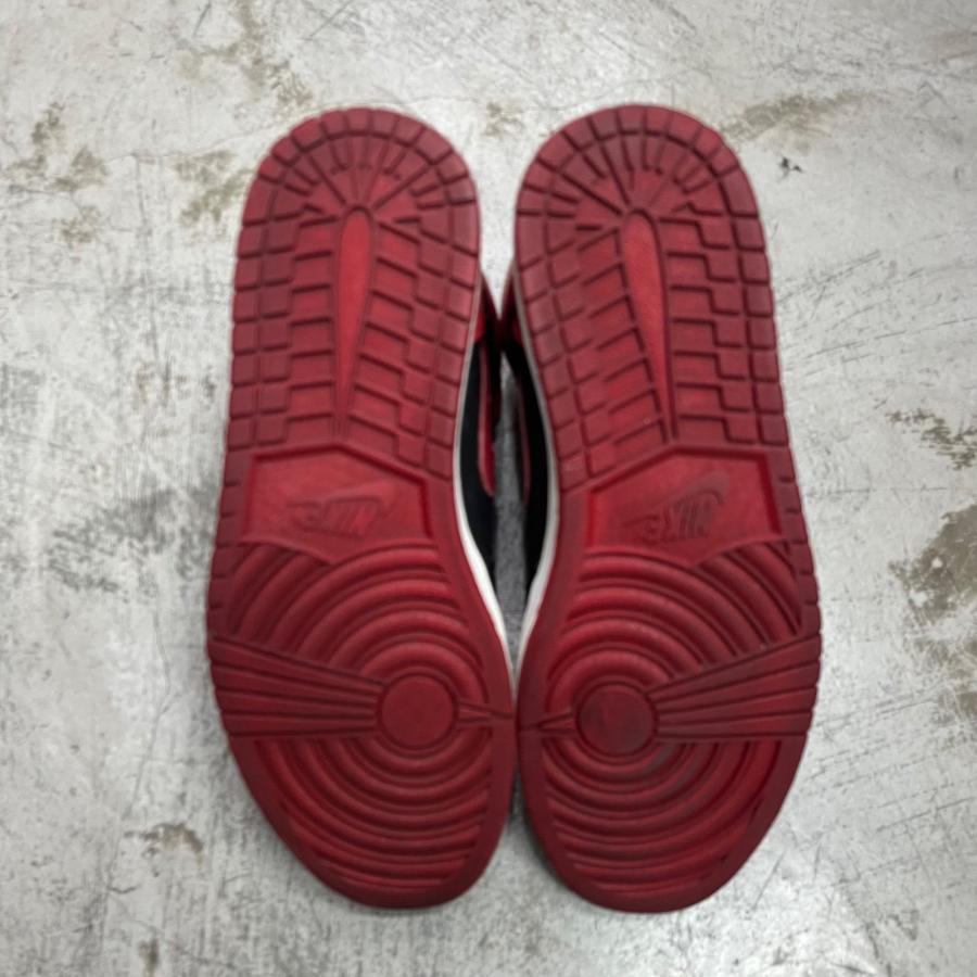 NIKE ナイキ 2011年製 Air Jordan 1 Retro High Banned  エアジョーダン1レトロハイ ブレッド 432001-001 レッド 30cm 94330Aの画像