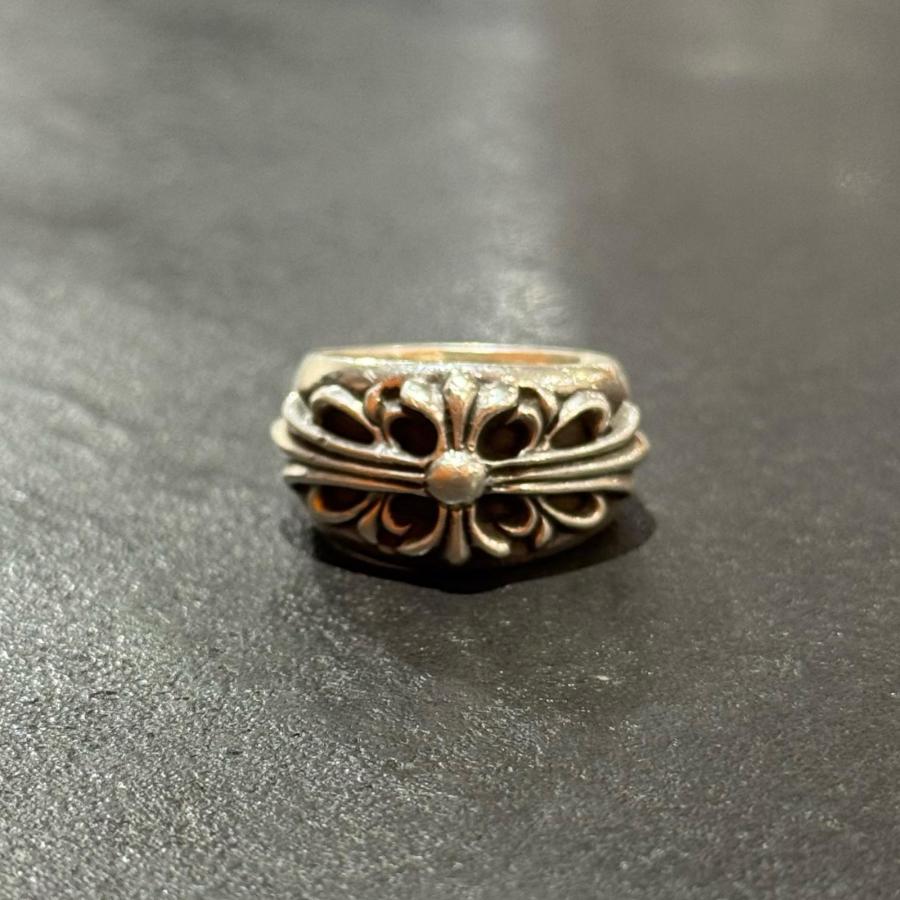 CHROME HEARTS クロムハーツ FLRL CRS フローラルクロスリング 指輪
