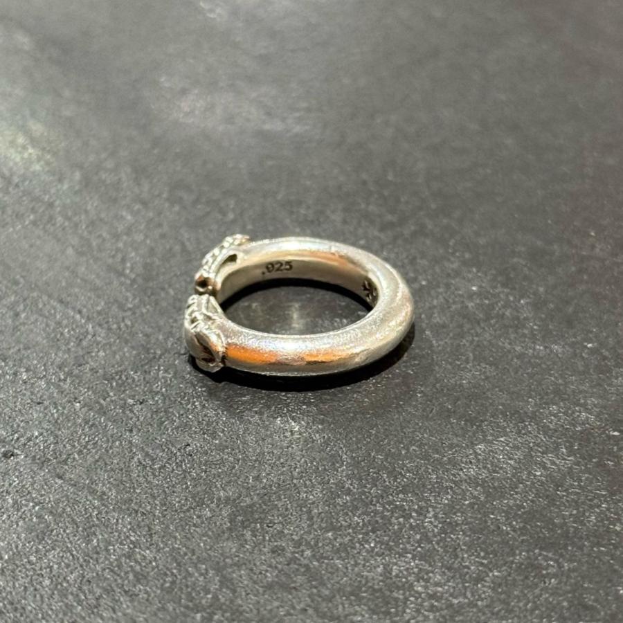 CHROME HEARTS クロムハーツ DOUBLE DOG RING ダブルドッグ シルバー