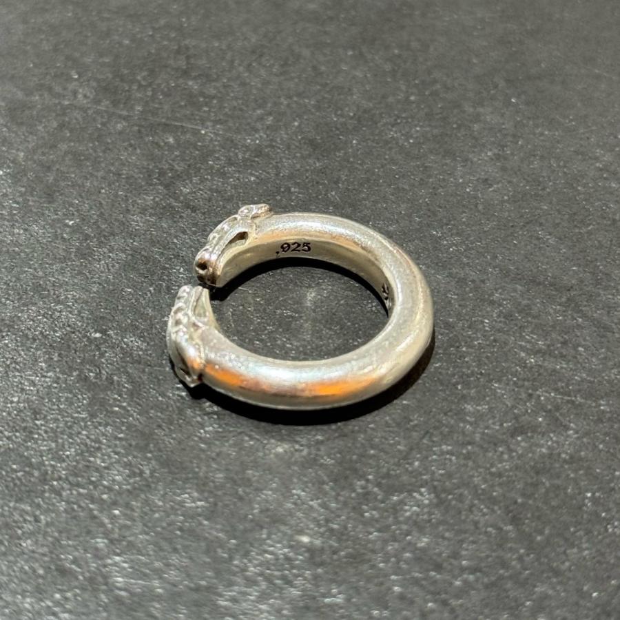 CHROME HEARTS クロムハーツ DOUBLE DOG RING ダブルドッグ シルバー