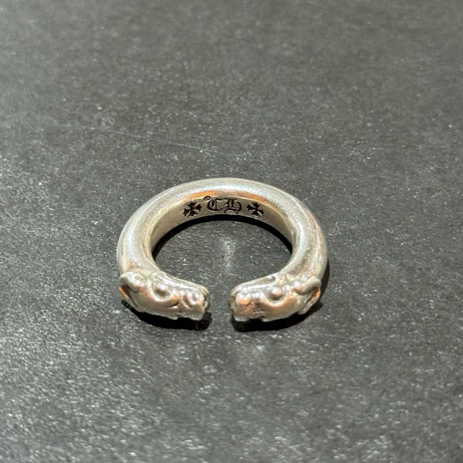 CHROME HEARTS クロムハーツ DOUBLE DOG RING ダブルドッグ シルバー