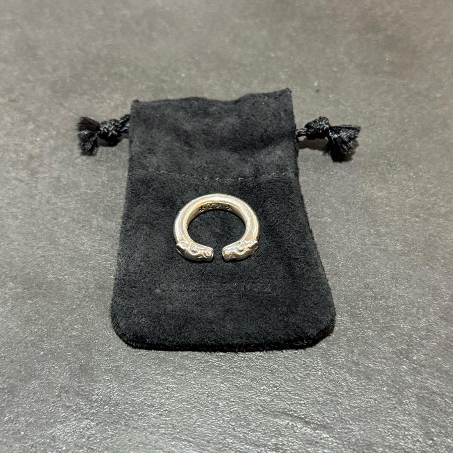 CHROME HEARTS クロムハーツ DOUBLE DOG RING ダブルドッグ シルバー