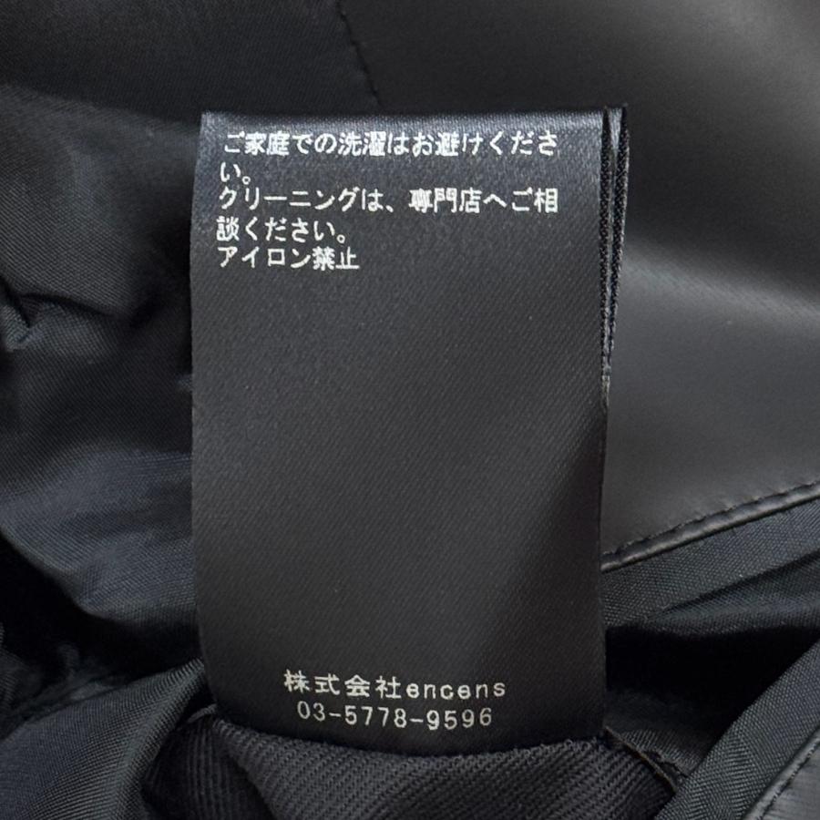参考上代162800円 未使用 stein(ssstein) 24SS Padded Leather Cold Weather Jacket 革ジャン シュタイン ST.768 ブラック M （94860A）の画像