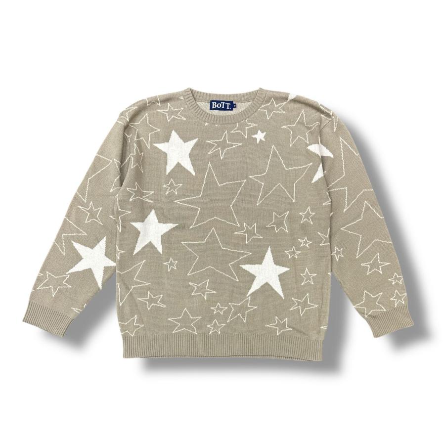 未使用 BoTT Star Knit Sweater スターニット セーター ボット