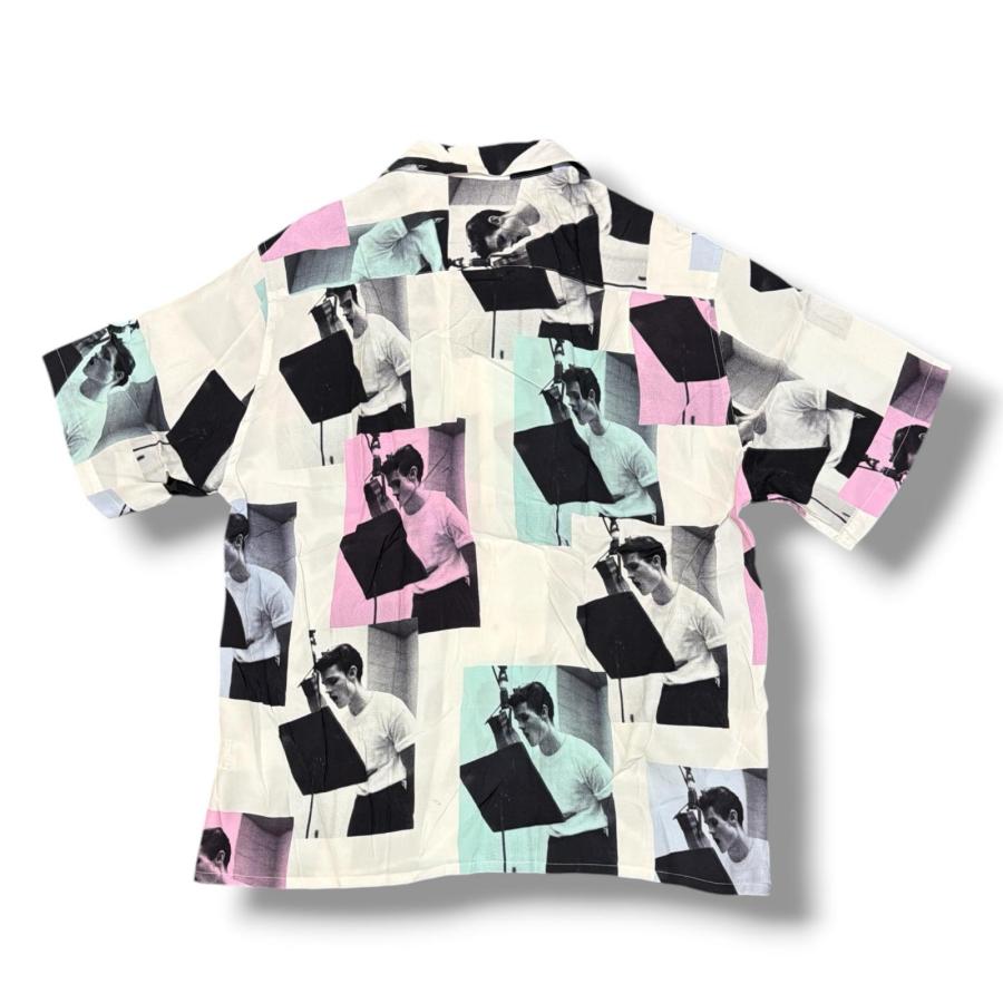 お*ポ様 wackomaria chet baker アロハシャツ　L WACKO MARIA（ワコマリア） CHET BAKER HAWAIIAN SHIRT チェット