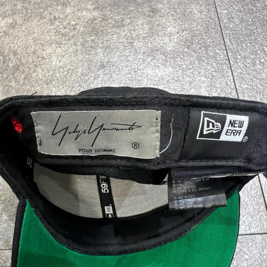 Yohji Yamamoto（ヨウジヤマモト） × NEW ERA ニューエラ 59FIFTY 刺繍