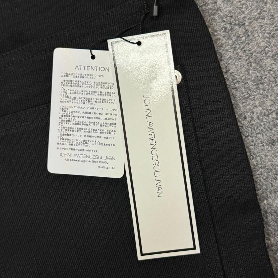 未使用 JOHN LAWRENCE SULLIVAN Rigid denim bondage jeans リジッドデニムボンテージジーンズ パンツ ジョンローレンスサリバン JLS-02-24 ブラック 46_4