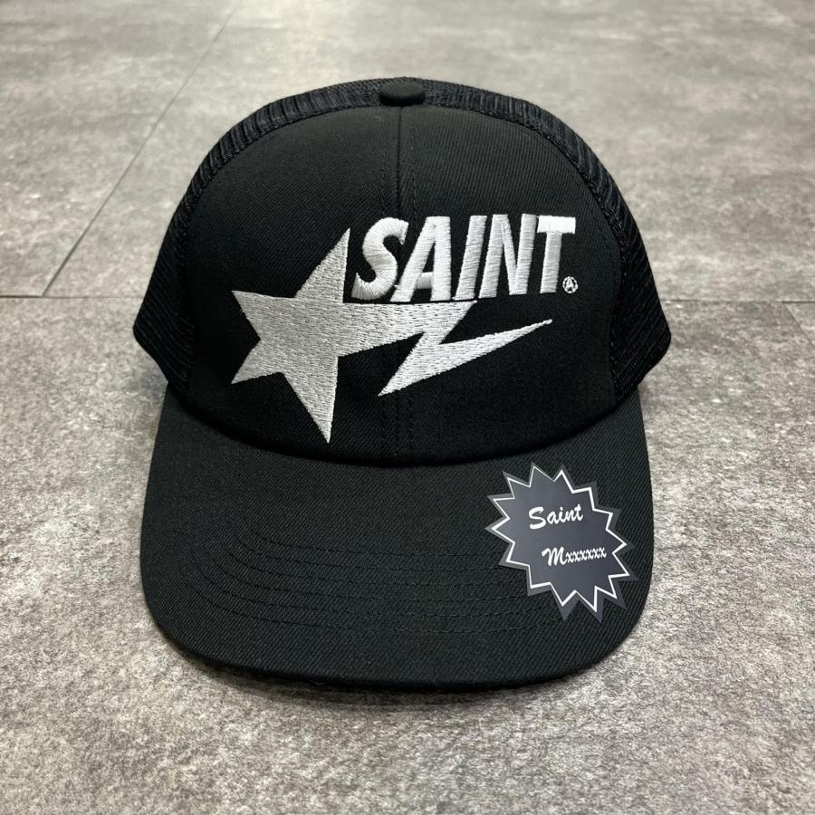 A*K様 セントマイケル　BAPE_MESH CAP BLACK SAINT M×××××× (セントマイケル) SS26 BAPE_MESH CAP/BLACK | Detail