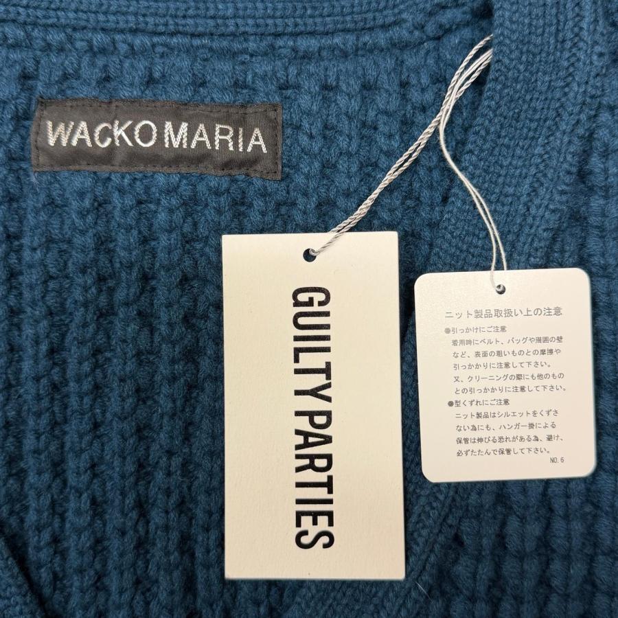 WACKO MARIA（ワコマリア） 未使用品 24AW WAFFLE KNIT CARDIGAN
