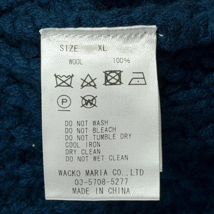 WACKO MARIA（ワコマリア） 未使用品 24AW WAFFLE KNIT CARDIGAN