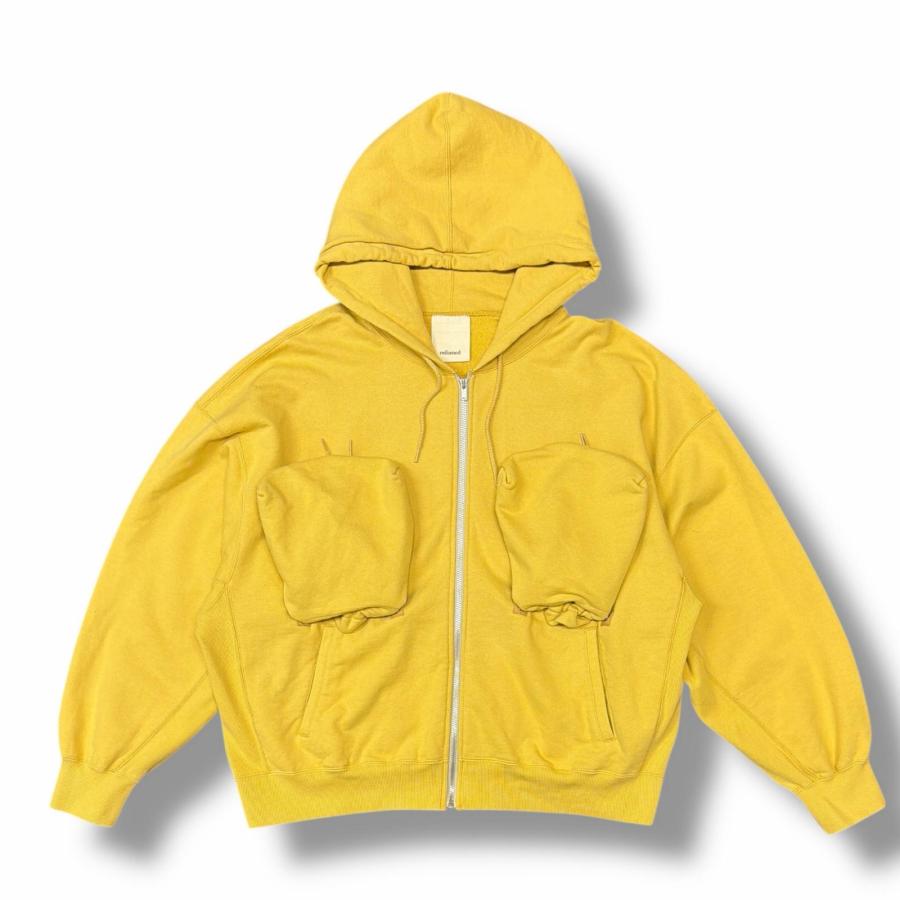 refomed リフォメッド KINCHAKU ZIPUP HOODIE 巾着ジップフーディー