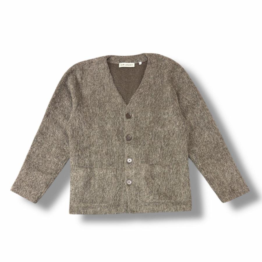 Our Legacy アワーレガシー 24AW Mole Grey Mohair モヘヤカーディガン