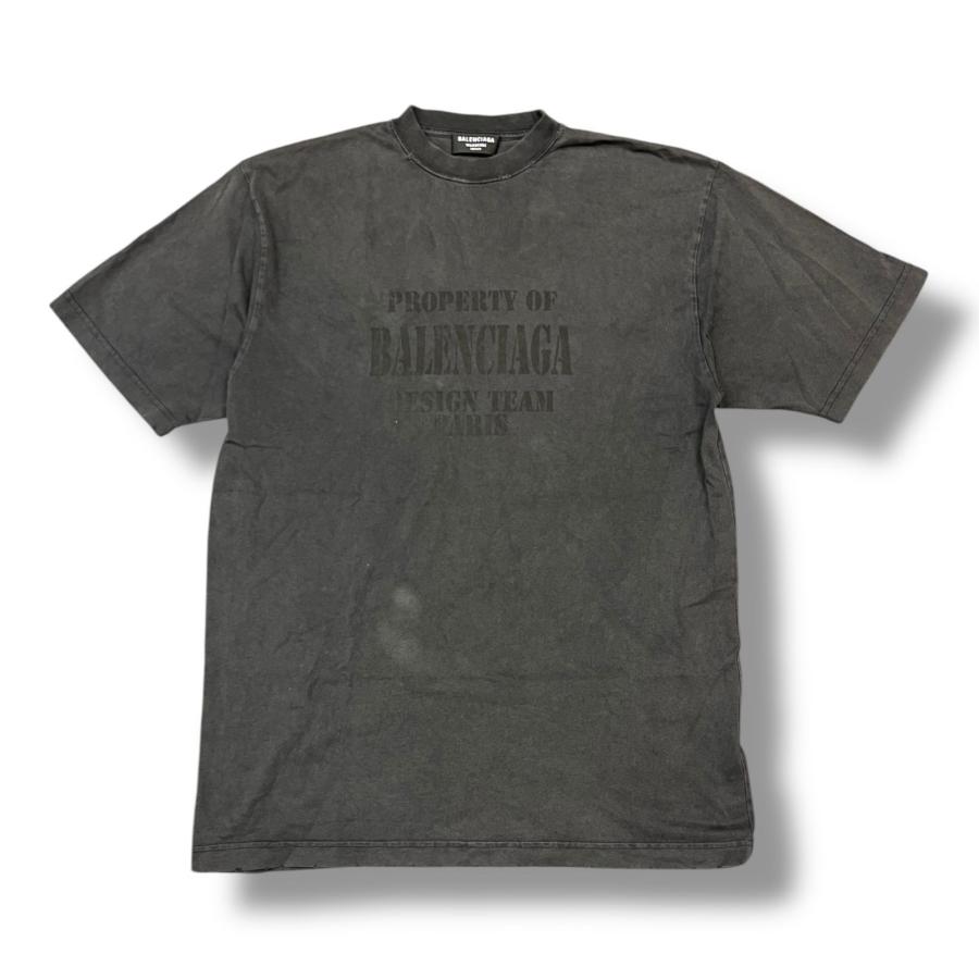 BALENCIAGA（バレンシアガ） Logo-Print T-Shirt ロゴTシャツ 半袖