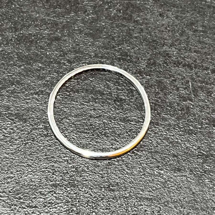 未使用品 CHROME HEARTS クロムハーツ バブルガムリング ウェディング リング シルバー925 指輪  シルバー 27号 95931Aの画像