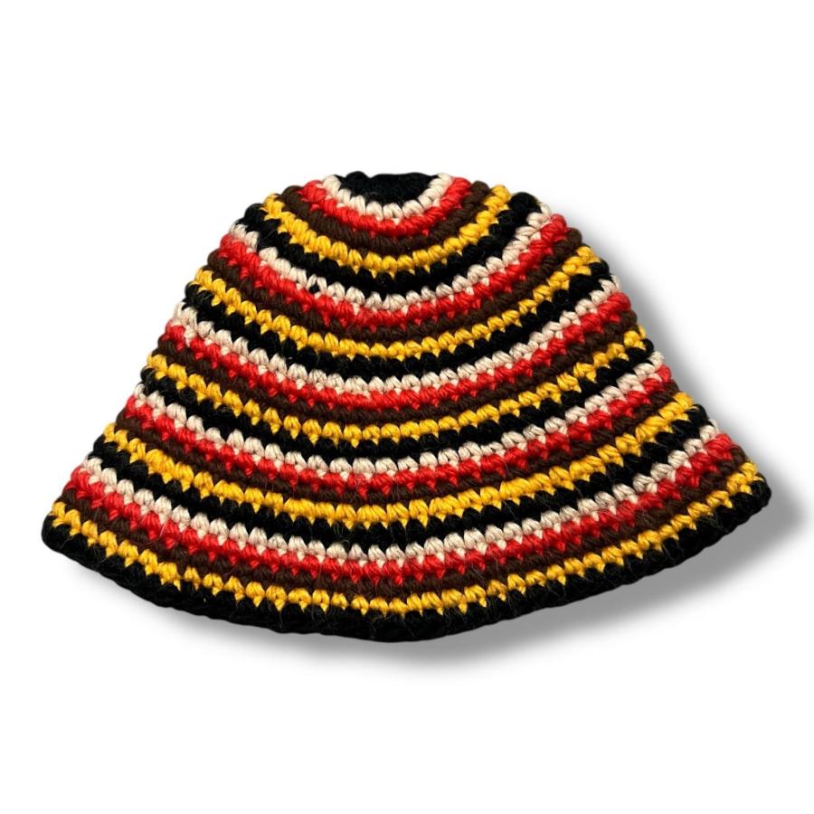 未使用品 STUSSY（ステューシー） × Patta パタ 24SS Striped Knit Bucket