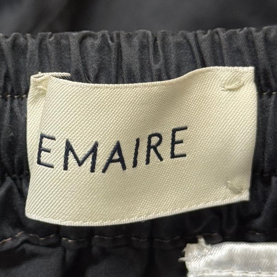 未使用品 LEMAIRE ルメール MULTITOPSTITCH TAEKWONDO PANTS  ドローストリングイージーパンツ  PA1157 LF1206 ブラック M 96273Aの画像