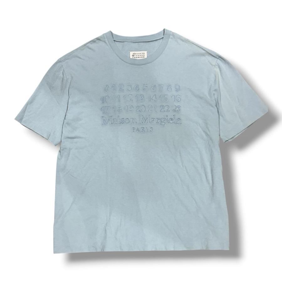 Maison Margiela メゾンマルジェラ EMBROIDER LOGO TEE カレンダーロゴ 