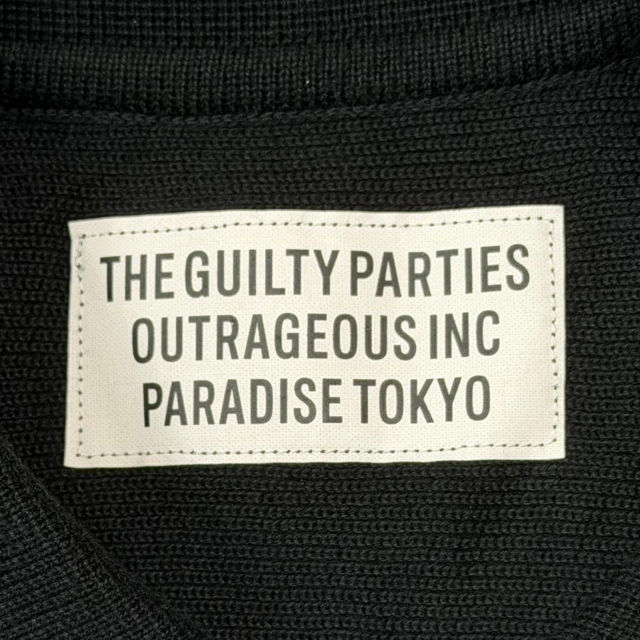 WACKO MARIA（ワコマリア） 24SS STRIPED KNIT POLO SHIRT ストライプ