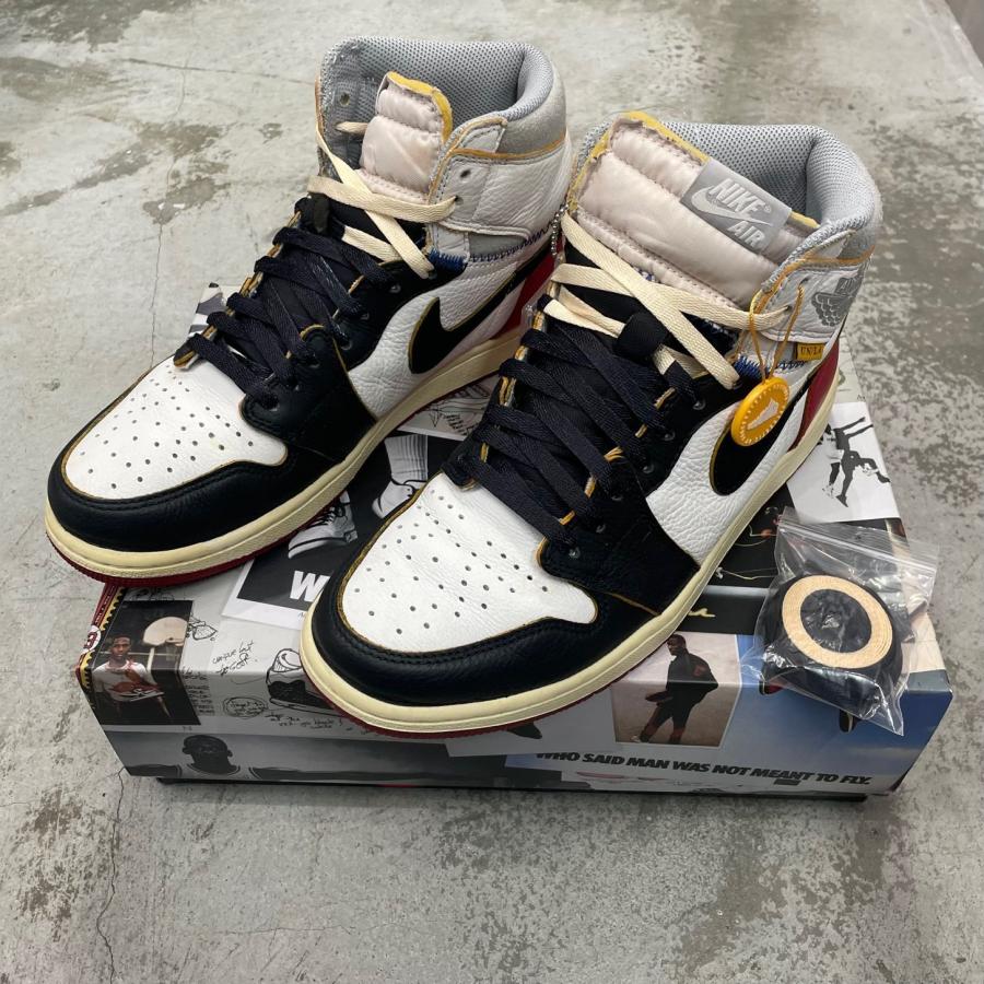 NIKE × UNION ナイキ ユニオン Air Jordan 1 Retro High OG NRG  コラボ ジョーダン1 スニーカー BV1300-106 28cm 96918Aの画像