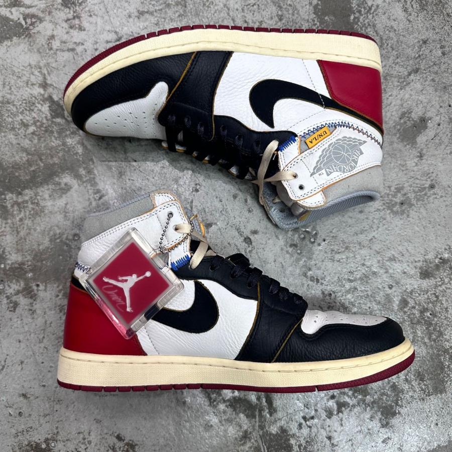 NIKE × UNION ナイキ ユニオン Air Jordan 1 Retro High OG NRG  コラボ ジョーダン1 スニーカー BV1300-106 28cm 96918Aの画像