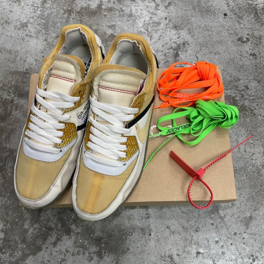 OFF-WHITE × NIKE オフホワイト ナイキ THE TEN AIR MAX 90 コラボ 