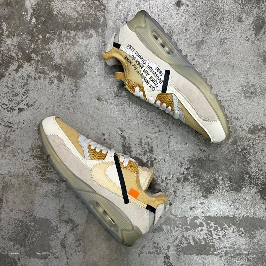 OFF-WHITE × NIKE オフホワイト ナイキ THE TEN AIR MAX 90 コラボ