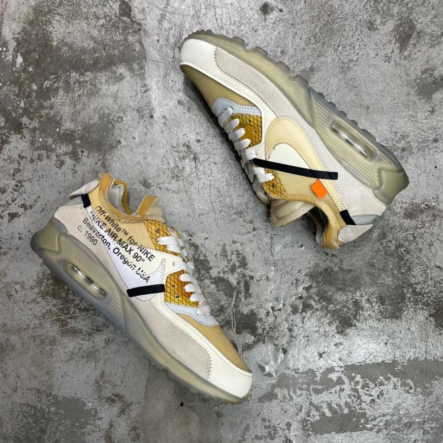 OFF-WHITE × NIKE オフホワイト ナイキ THE TEN AIR MAX 90 コラボ 