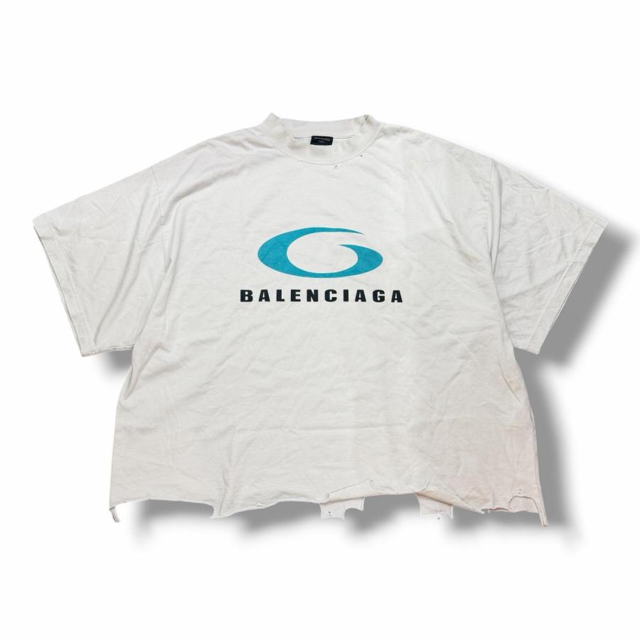 トップス BALENCIAGA sports BALENCIAGA（バレンシアガ） S/S Cropped T-Shirt スポーツスタイル