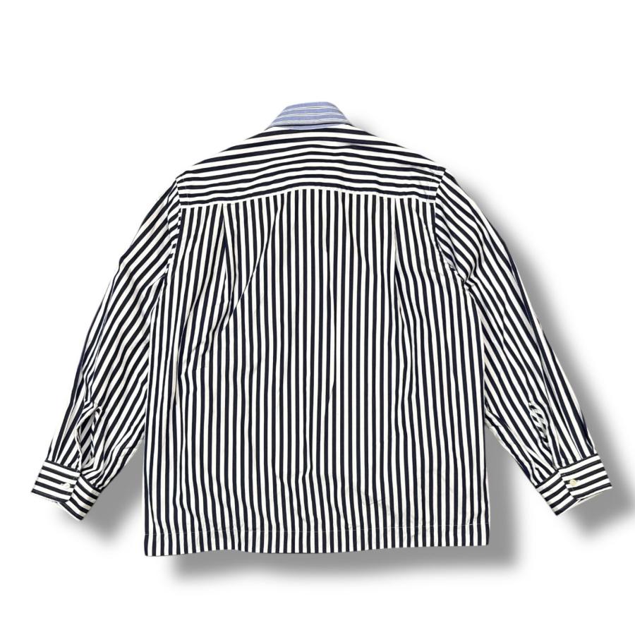 sacai サカイ 24AW Cotton Poplin Shirt  コットンポプリンシャツ 24-03461M ブルー 2 97449Aの画像