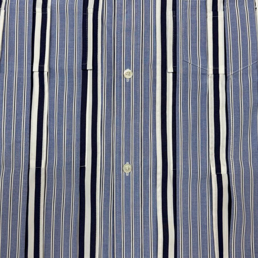 sacai サカイ 24AW Cotton Poplin Shirt  コットンポプリンシャツ 24-03461M ブルー 2 97449Aの画像