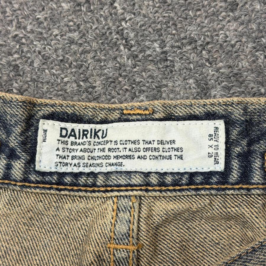 DAIRIKU ダイリク 24AW Straight Vintage Denim Pants ストレート