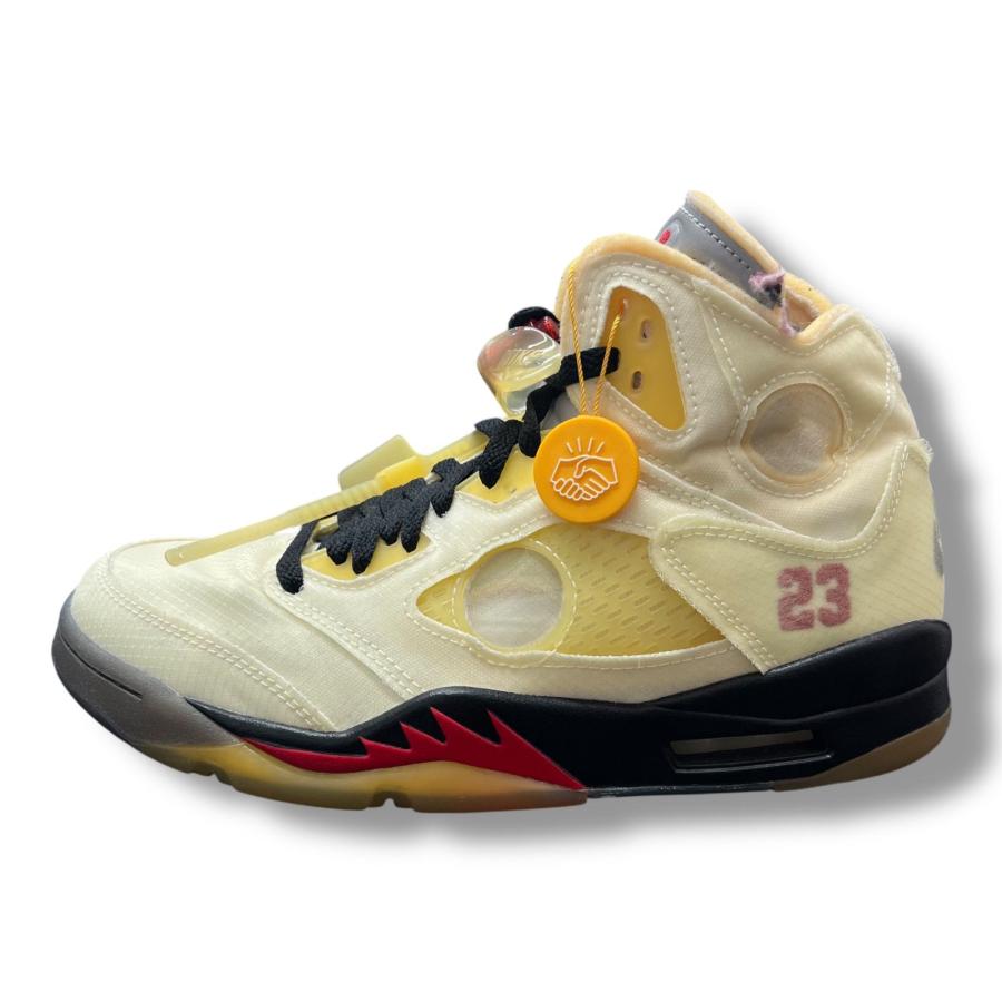 NIKE（ナイキ） × OFF-WHITE オフホワイト Air Jordan 5 Sail コラボ 