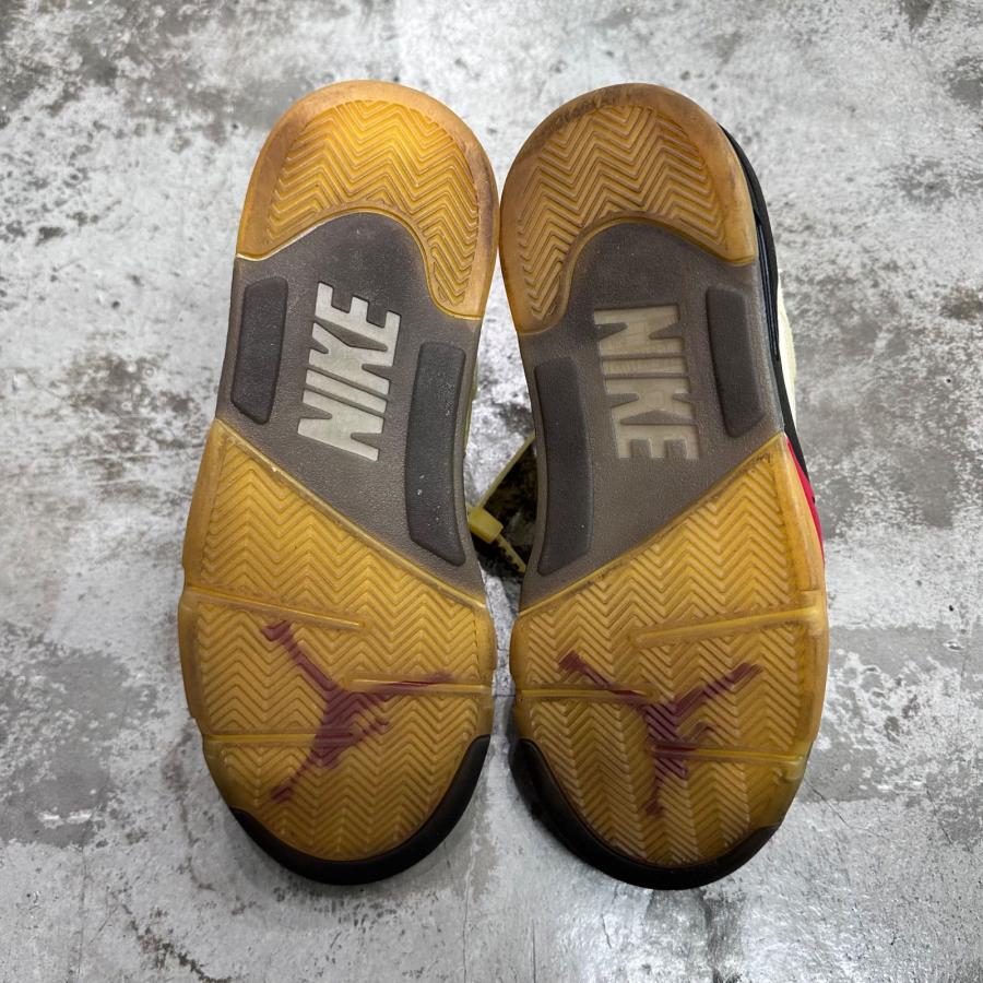 NIKE（ナイキ） × OFF-WHITE オフホワイト Air Jordan 5 Sail コラボ