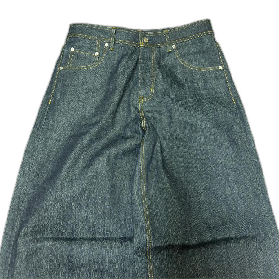 MENES メネス kayama Raw Selvedge Baggy Jeans インディゴデニム 