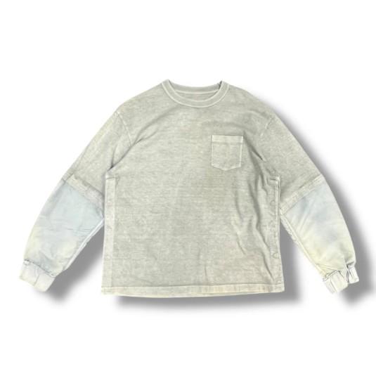 sacai（サカイ） Side button long sleeve T-shirt サイドボタンロング