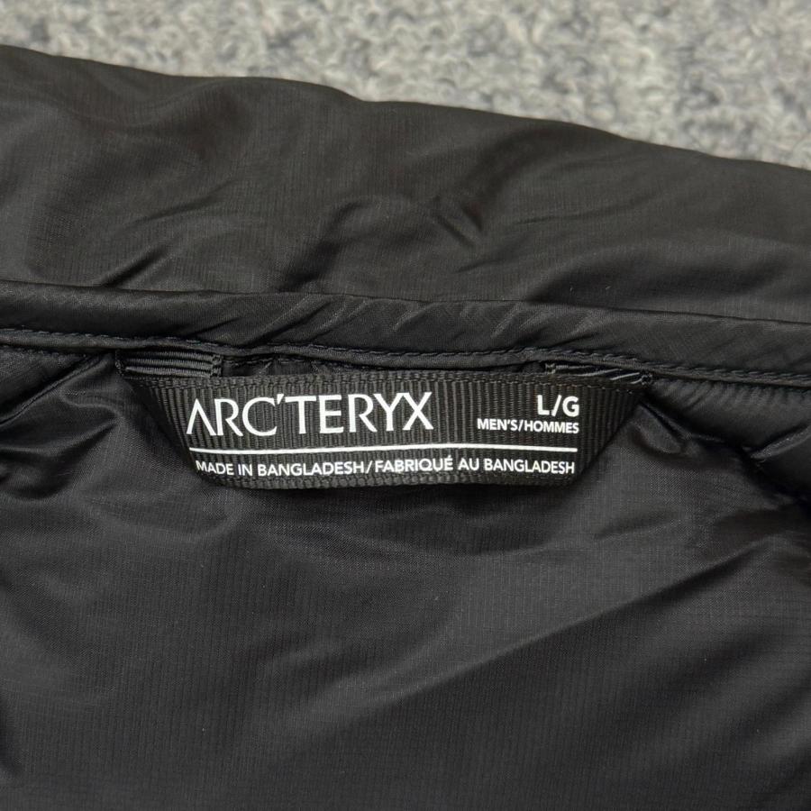 参考上代75900円 ARC'TERYX Thorium Jacke ソリウム ジャケット ダウンアウター アークテリクス X000010545 ブラック L （9810M） ARC'TERYX（アークテリクス） Thorium Jacke ソリウム ジャケット