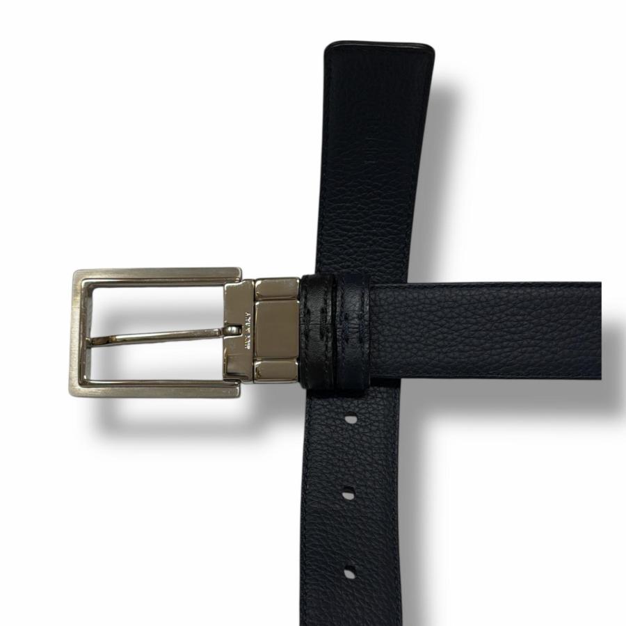 Dior HOMME DIOR Square Buckle Leather Belt スクエアバックルレザー