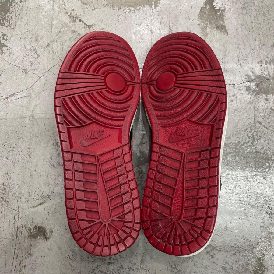 NIKE ナイキ AIR JORDAN 1 RETRO LOW BRED  2015年製 ジョーダン1 スニーカー 705329-001 28cm 98366Aの画像