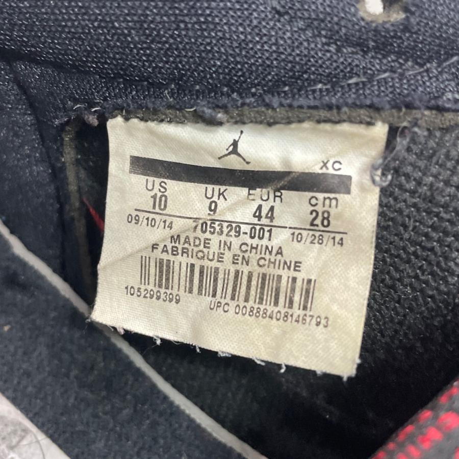 NIKE ナイキ AIR JORDAN 1 RETRO LOW BRED  2015年製 ジョーダン1 スニーカー 705329-001 28cm 98366Aの画像