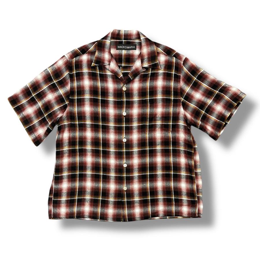 WACKO MARIA（ワコマリア） 25SS OMBRE CHECK OPEN COLLAR SHIRT S/S
