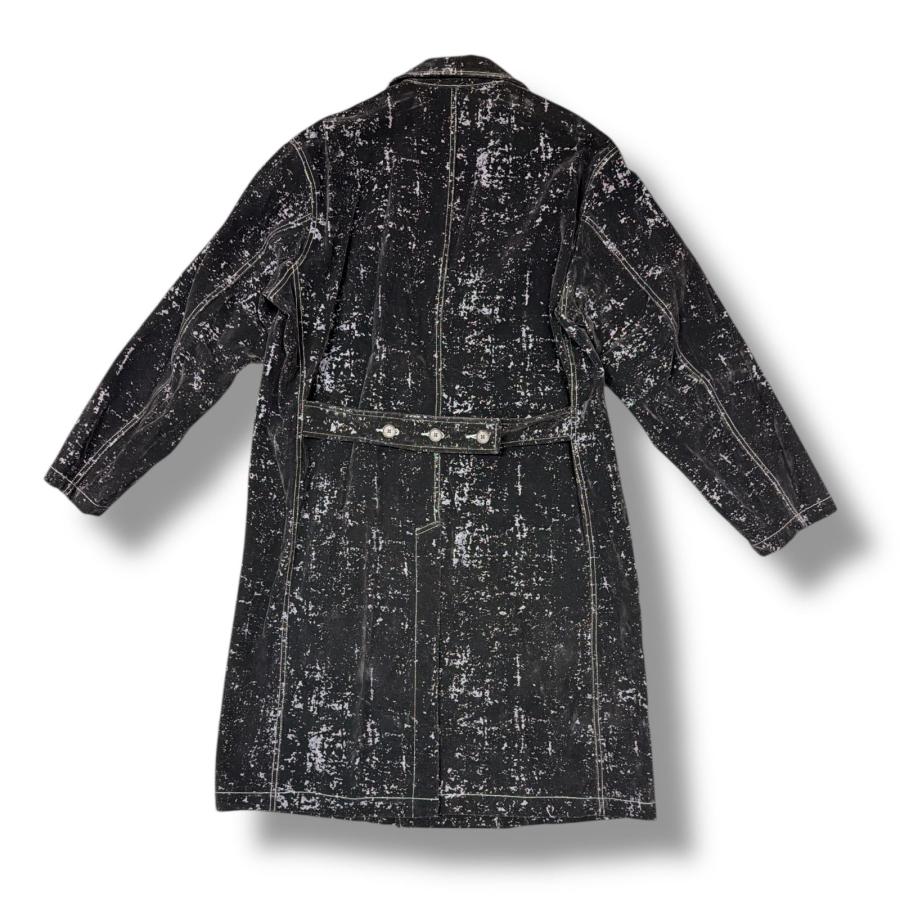 参考上代92400円 未使用 YOKE 24AW FLOCKY PRINTED DENIM ATELIER COA2 