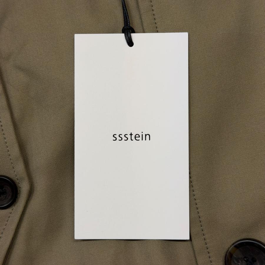 参考上代162800円 未使用 stein(ssstein) LAYAERED SHORT TRENCH COAT