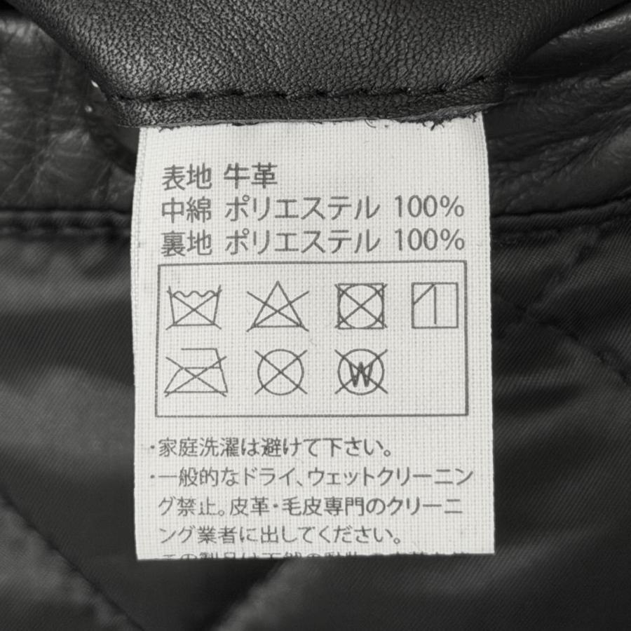 未使用品 COOTIE PRODUCTIONS クーティープロダクションズ 25AW Leather Policeman Jacket  レザーポリスマンジャケット CTE-25A225 ブラック M 9968Mの画像